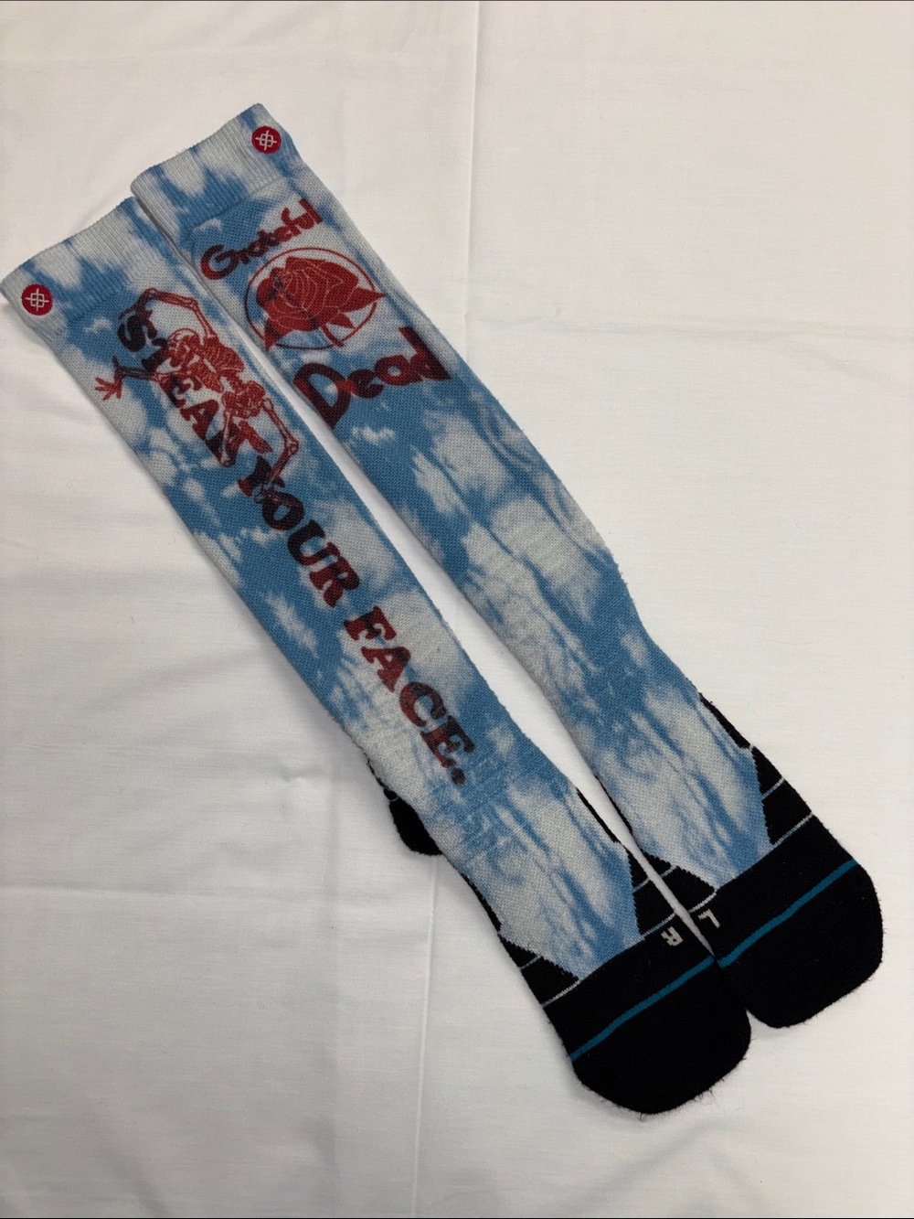 Grateful Dead Stance Snow OTC socks L LRG